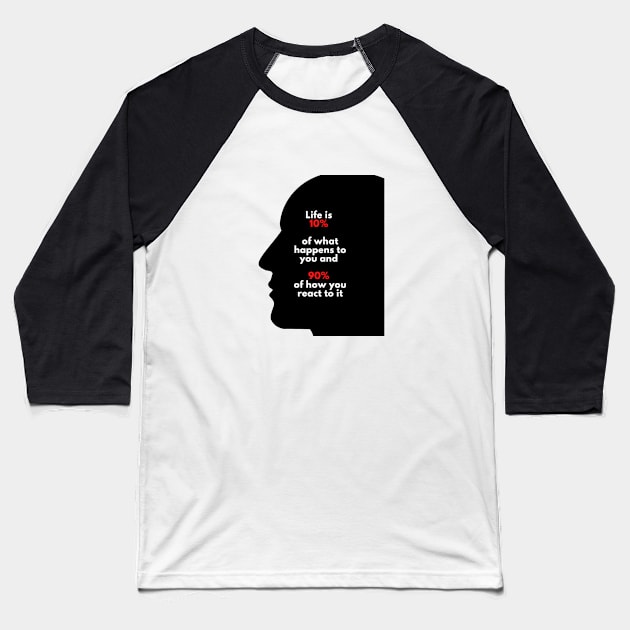 Motivation tee Baseball T-Shirt by Rabih Store
